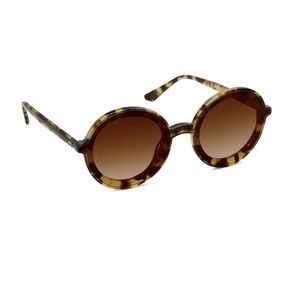 Krewe Sunglasses - Louisa Oversized Round Acetate